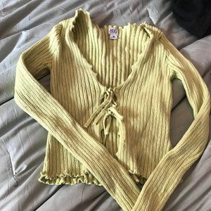 Green long sleeve cover